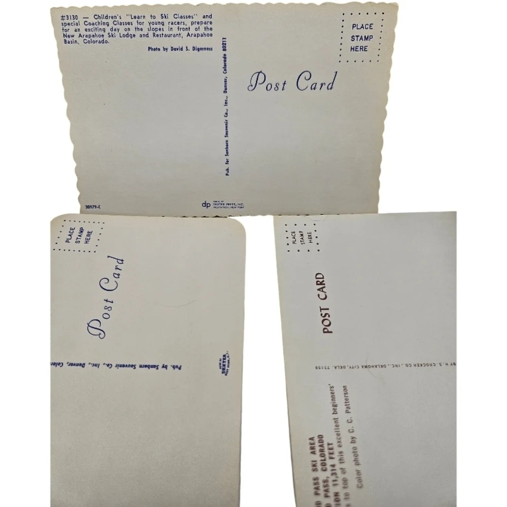 📬 Lot of 11 Various Vintage Unused Postcards Colorado USA
